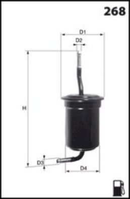 Filtro combustible