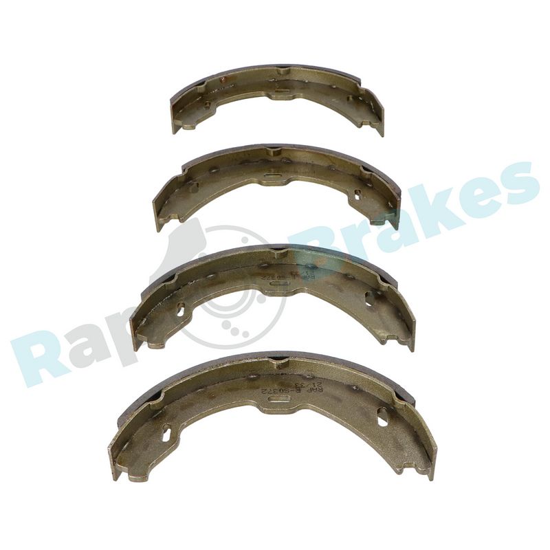 RAP BRAKES R-S0372 Brake Shoe Set, parking brake