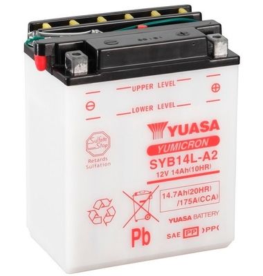 Yuasa Starter Battery SYB14L-A2