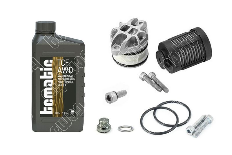 Kit piezas, cambio aceite, embrague discos múlt. (trac. 4x4)