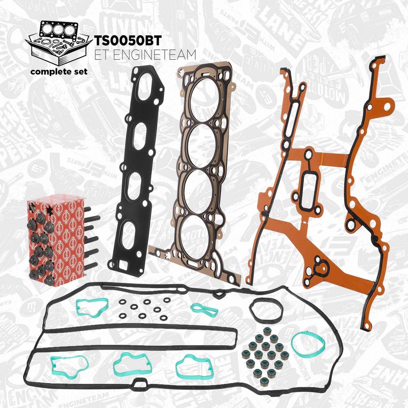 ET ENGINETEAM TS0050BT - Gasket Kit, cylinder head