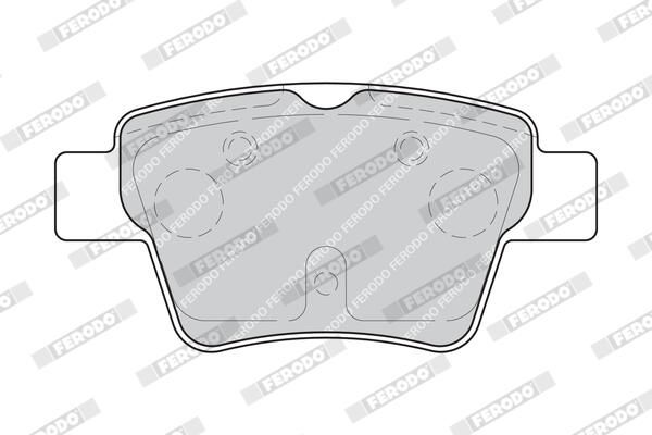 FERODO Plaquettes de frein à disque FDB1784