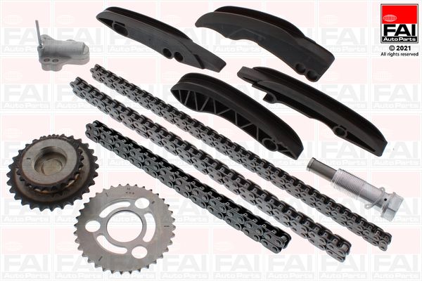 Комплект ланцюга ГРМ FAI AutoParts TCK240NG