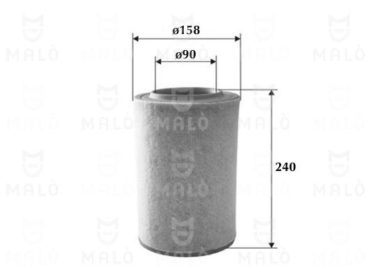 AKRON-MALÒ 1500463 - Air Filter