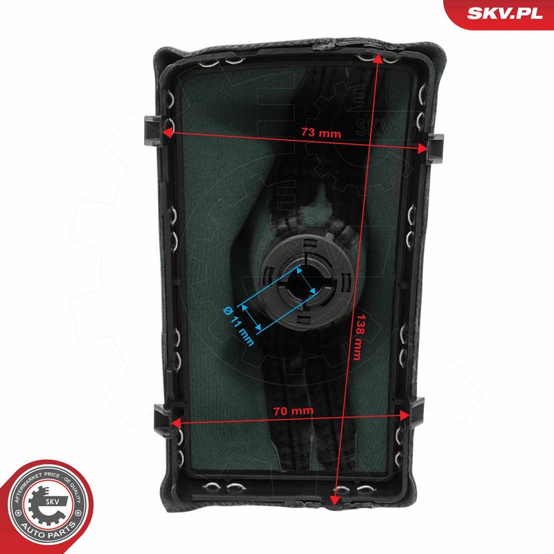 Prekė atitinka OEM kodą: 8K1713139B