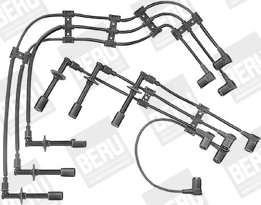 Beru Ignition Cable Kit ZE715