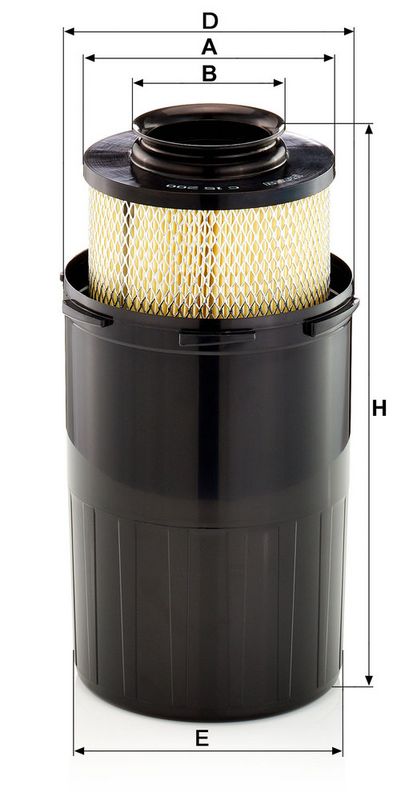 Õhufilter, MANN-FILTER C 15 200
