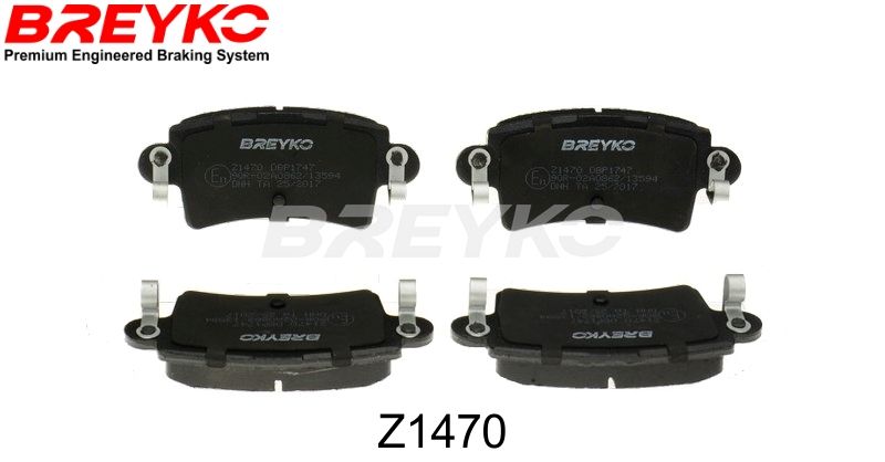 DAVID VASCO Z1470 Brake Pad Set, disc brake