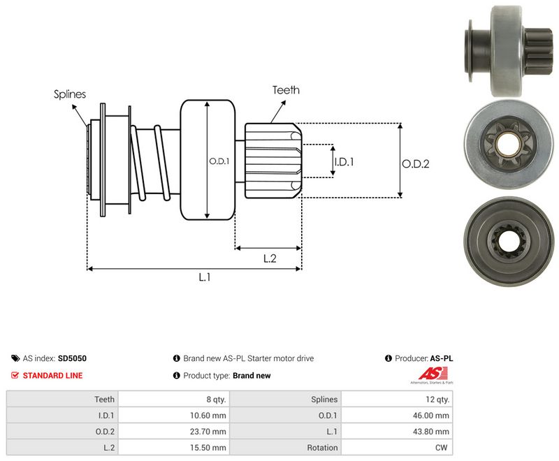 Vabajooks, starter, AS-PL SD5050