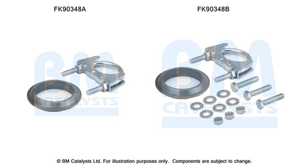 BM CATALYSTS szerelőkészlet, katalizátor FK90348