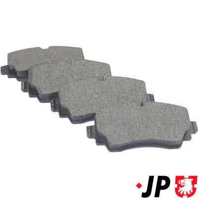 JP GROUP 1363601210 Комплект гальмівних накладок, дискове гальмо