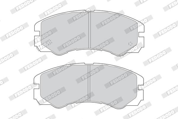 FERODO Plaquettes de frein à disque FDB1015