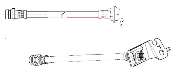 APEC Brake Hose HOS4531