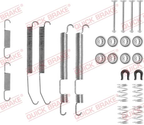 Комплект приладдя, гальмівна колодка, Quick Brake 105-0759