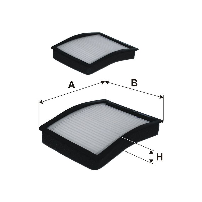 Filter, salongiõhk, FILTRON K 1072-2X