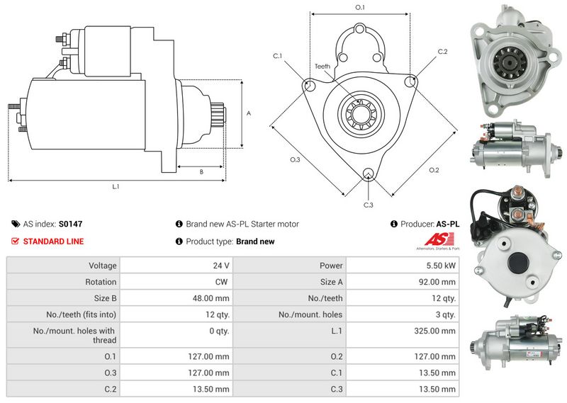 AS-PL S0147 Starter