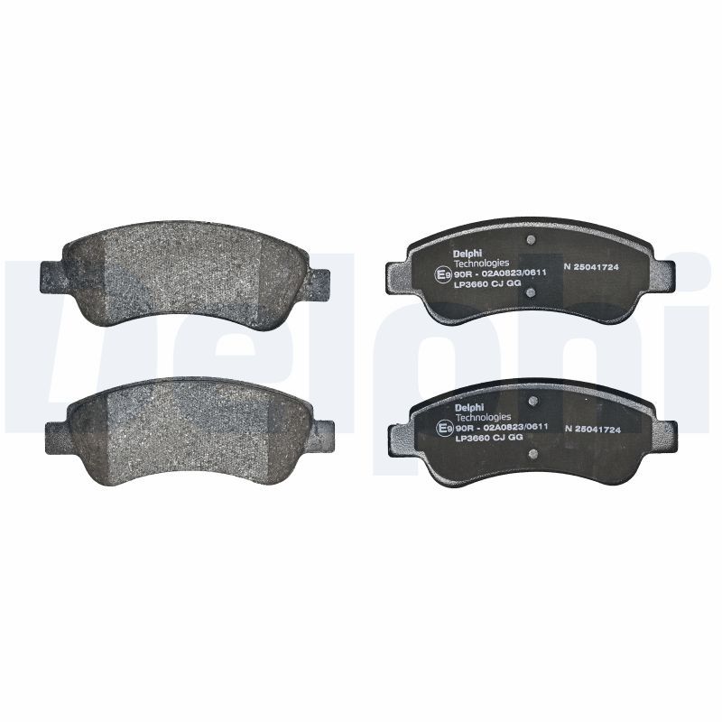 Set placute frana,frana disc LP3660 DELPHI