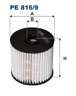 filtr paliva CITROËN PE816/9