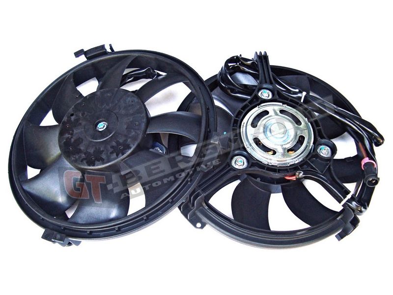 GT-BERGMANN Automotive Ventiliatorius, radiatoriaus