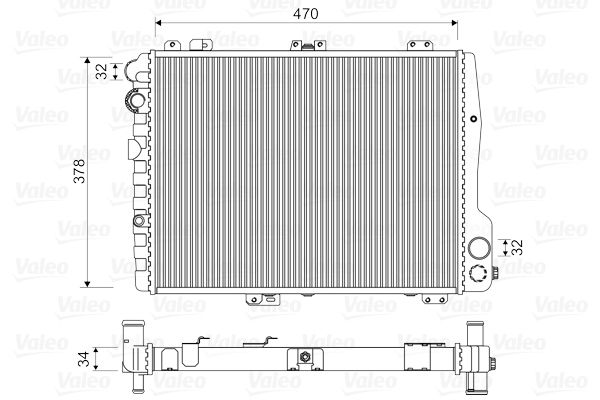 VALEO Radiateur 731505