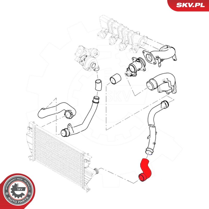 Laadimisõhu voolik, ESEN SKV 54SKV161