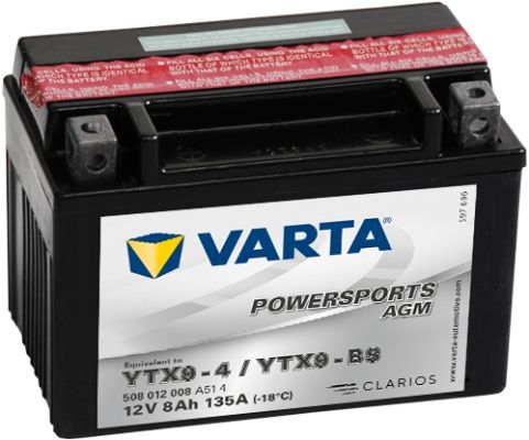 VARTA Indító akkumulátor 508012008A514