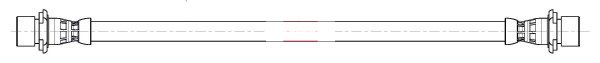 APEC Brake Hose HOS4554