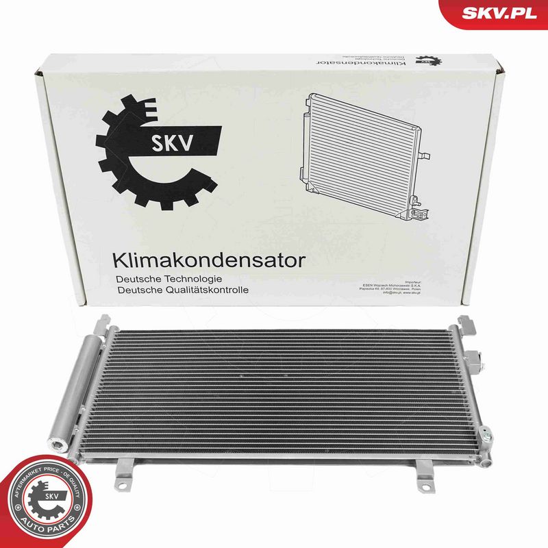 ESEN SKV 86SKV383 - Condenser, air conditioning