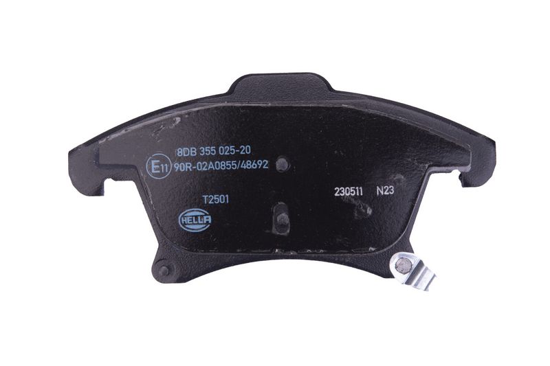 Set placute frana,frana disc 8DB 355 025-201 HELLA