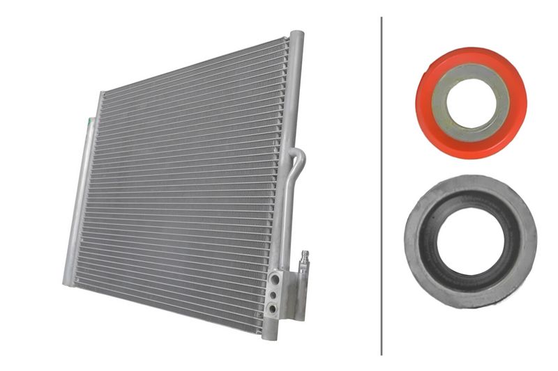 Condensator, climatizare HELLA 8FC 366 221-041