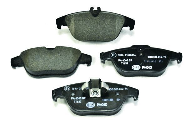 HELLA 8DB 355 012-741 Brake Pad Set, disc brake