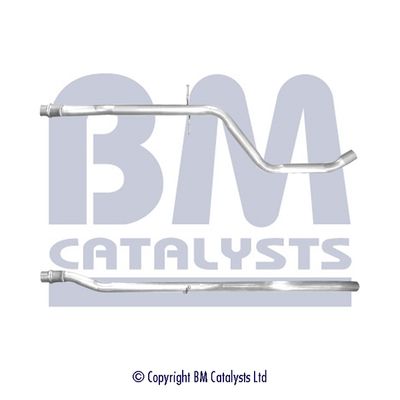 BM CATALYSTS kipufogócső BM50344