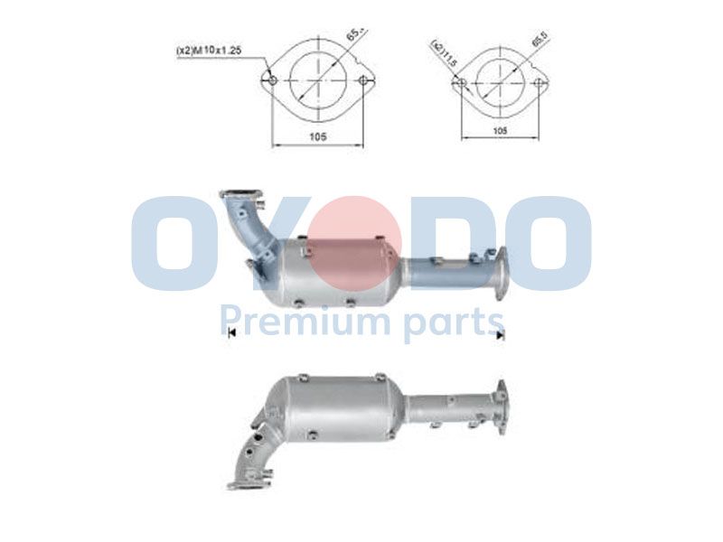 Oyodo 20N0065-OYO Soot/Particulate Filter, exhaust system