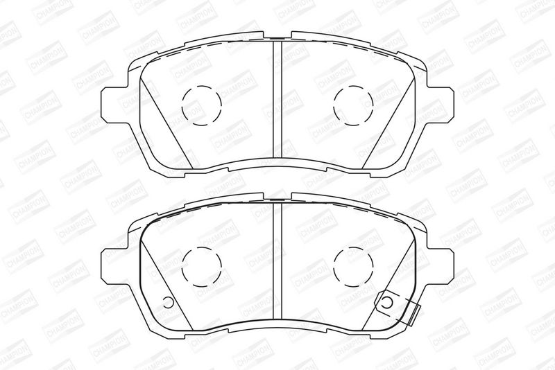 CHAMPION Plaquettes de frein à disque 573745CH
