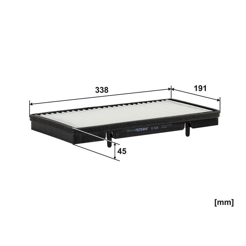 Filter, salongiõhk, FILTRON K 1121