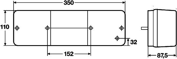 Zadní světlo 2SE 997 088-001