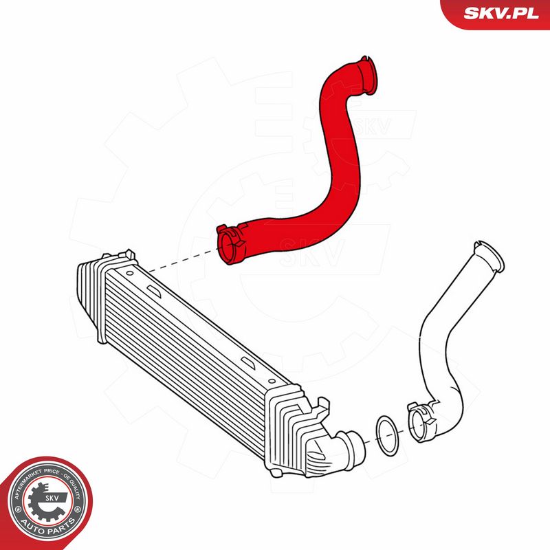 ESEN SKV 43SKV111 Charge Air Hose