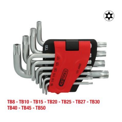 KS TOOLS Kampinių atsuktuvų rinkinys