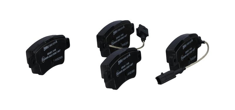 Piduriklotsi komplekt, ketaspidur, VALEO 302127A