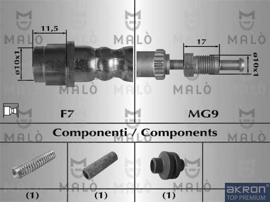 AKRON-MALÒ fékcső 81064