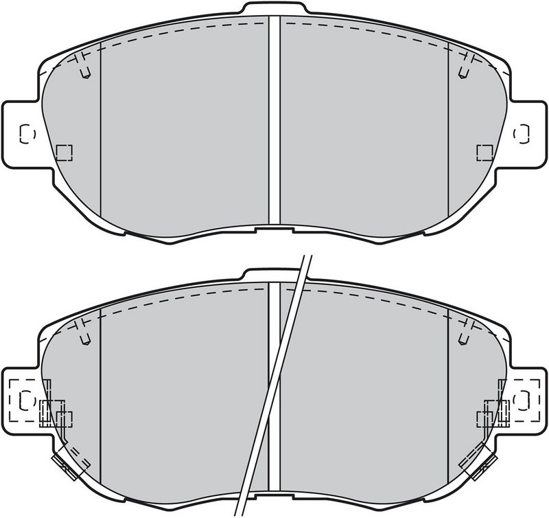 VALEO 601023 Brake Pad Set, disc brake