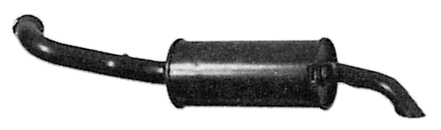 Silenciador posterior