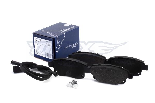 TOMEX Brakes TX 14-75 Stabdžių trinkelių rinkinys, diskinis stabdys