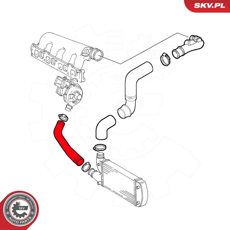 Laadimisõhu voolik, ESEN SKV 43SKV357