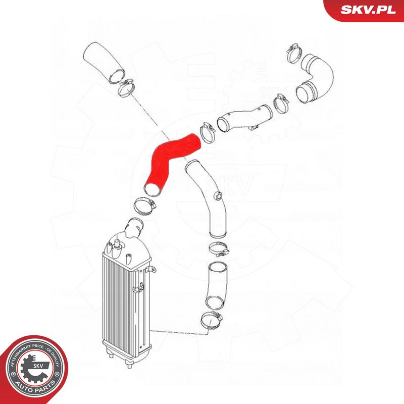Laadimisõhu voolik, ESEN SKV 54SKV090