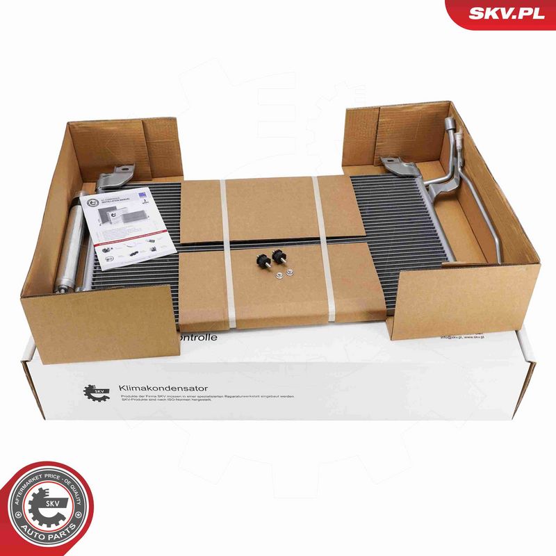ESEN SKV 86SKV357 Condenser, air conditioning