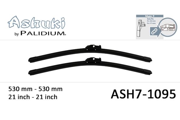 ASHUKI by Palidium törlőlapát ASH7-1095