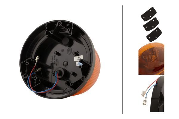 HELLA 2RL 014 979-001 Rotating Beacon