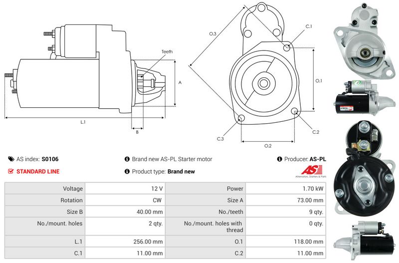 AS-PL S0106 Starter