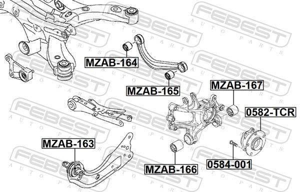 Puks, FEBEST MZAB-165